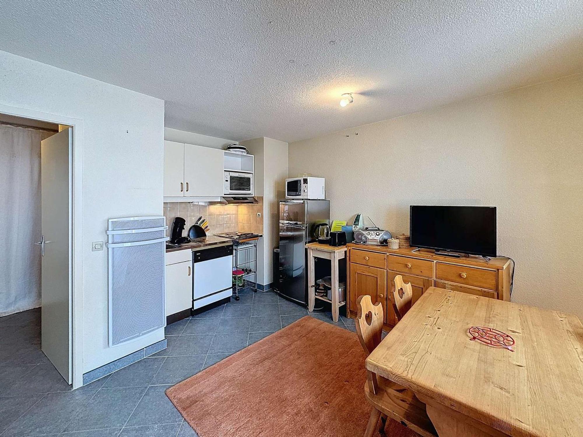 Les Menuires : Ski Aux Pieds, 4 Pers, Animaux Admis, Parking Gratuit - Fr-1-178-398 Apartment Saint-Martin-de-Belleville Exterior foto