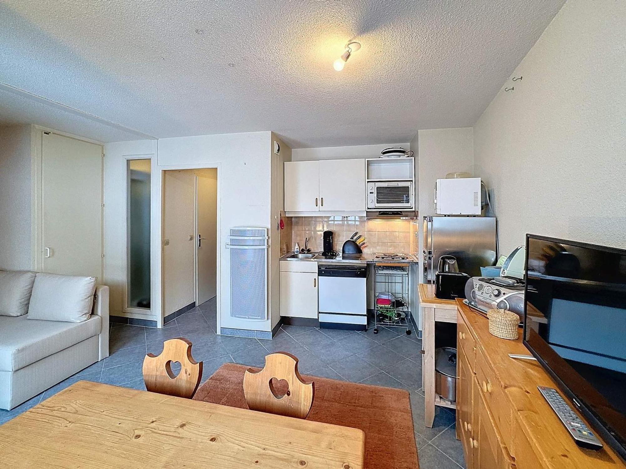 Les Menuires : Ski Aux Pieds, 4 Pers, Animaux Admis, Parking Gratuit - Fr-1-178-398 Apartment Saint-Martin-de-Belleville Exterior foto