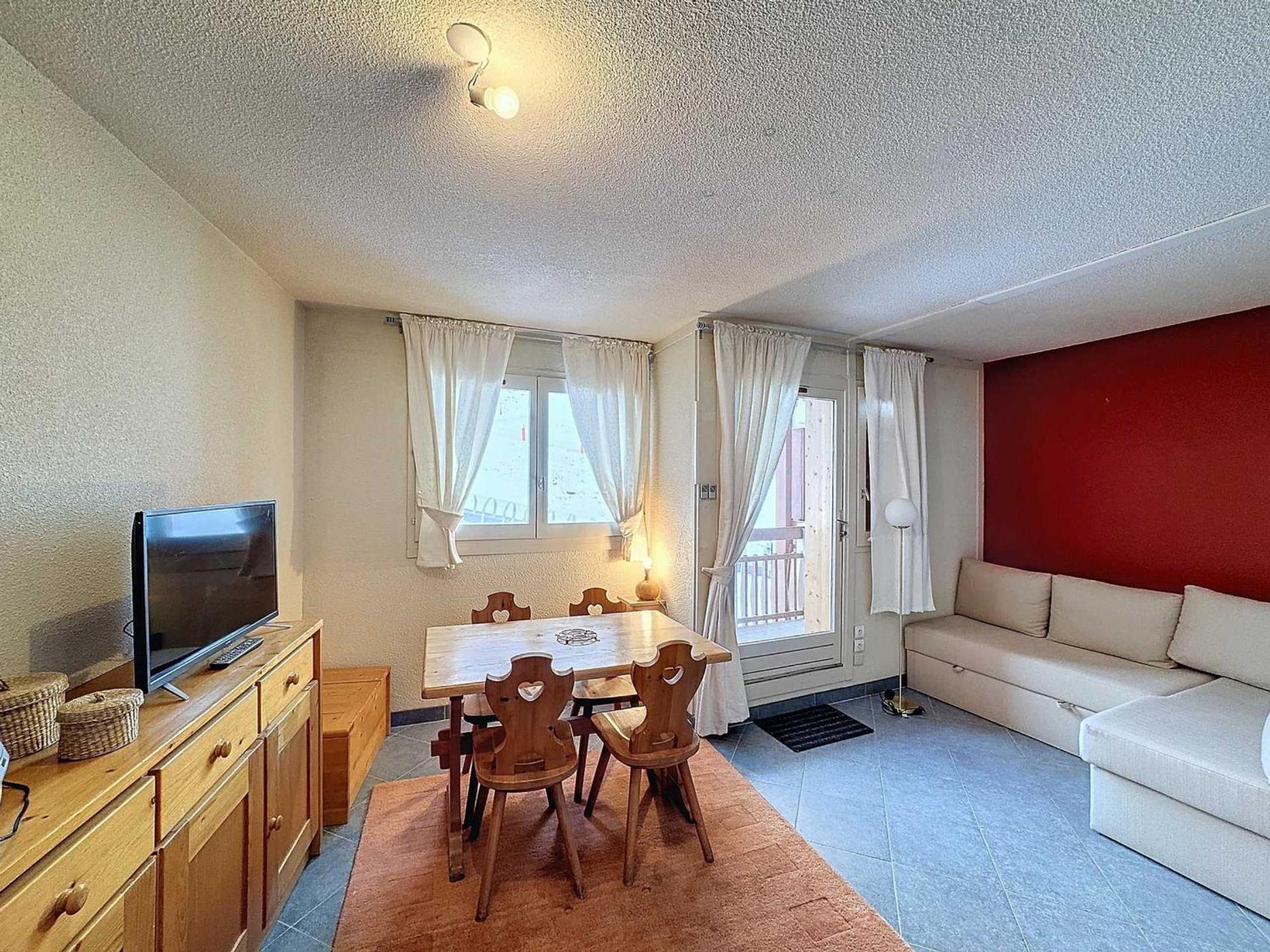 Les Menuires : Ski Aux Pieds, 4 Pers, Animaux Admis, Parking Gratuit - Fr-1-178-398 Apartment Saint-Martin-de-Belleville Exterior foto